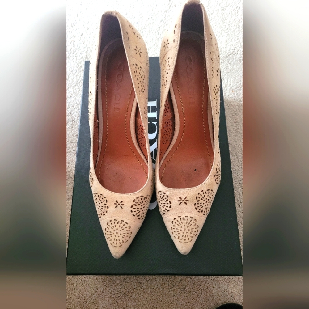 COACH Waverly Pumps --Last Week They Will Be Listed